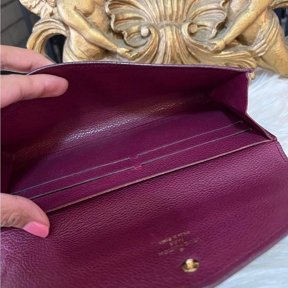 Louis Vuitton Burgundy Wallet - Picture 11 of 16